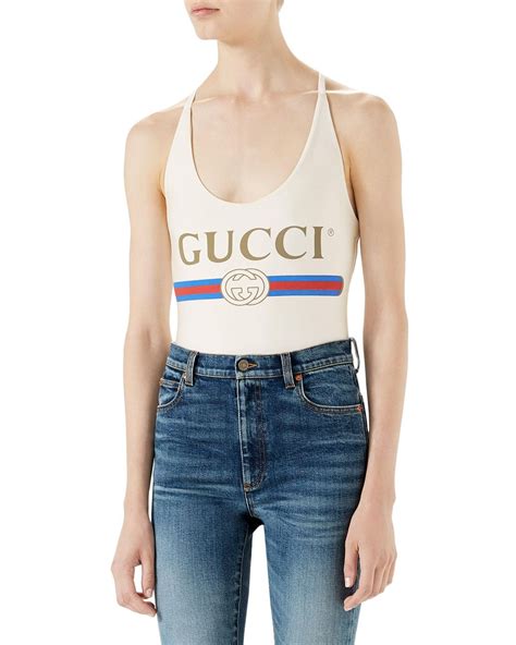 gucci underwear women|gucci logo bodysuit.